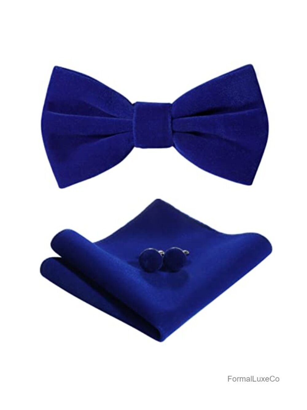 Pre-Tie Velvet Bow Ties Set for Men with Gift Box, Adjustable
